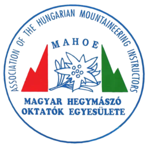 Magyar Hegymászó Oktatók Egyesülete (MAHOE) logó